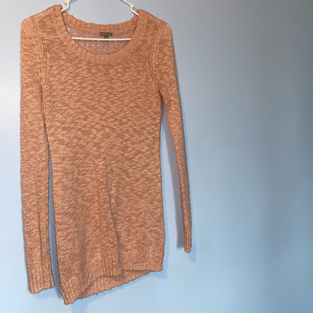 Charolette Russe Long Sleeve Light Pink Sweater